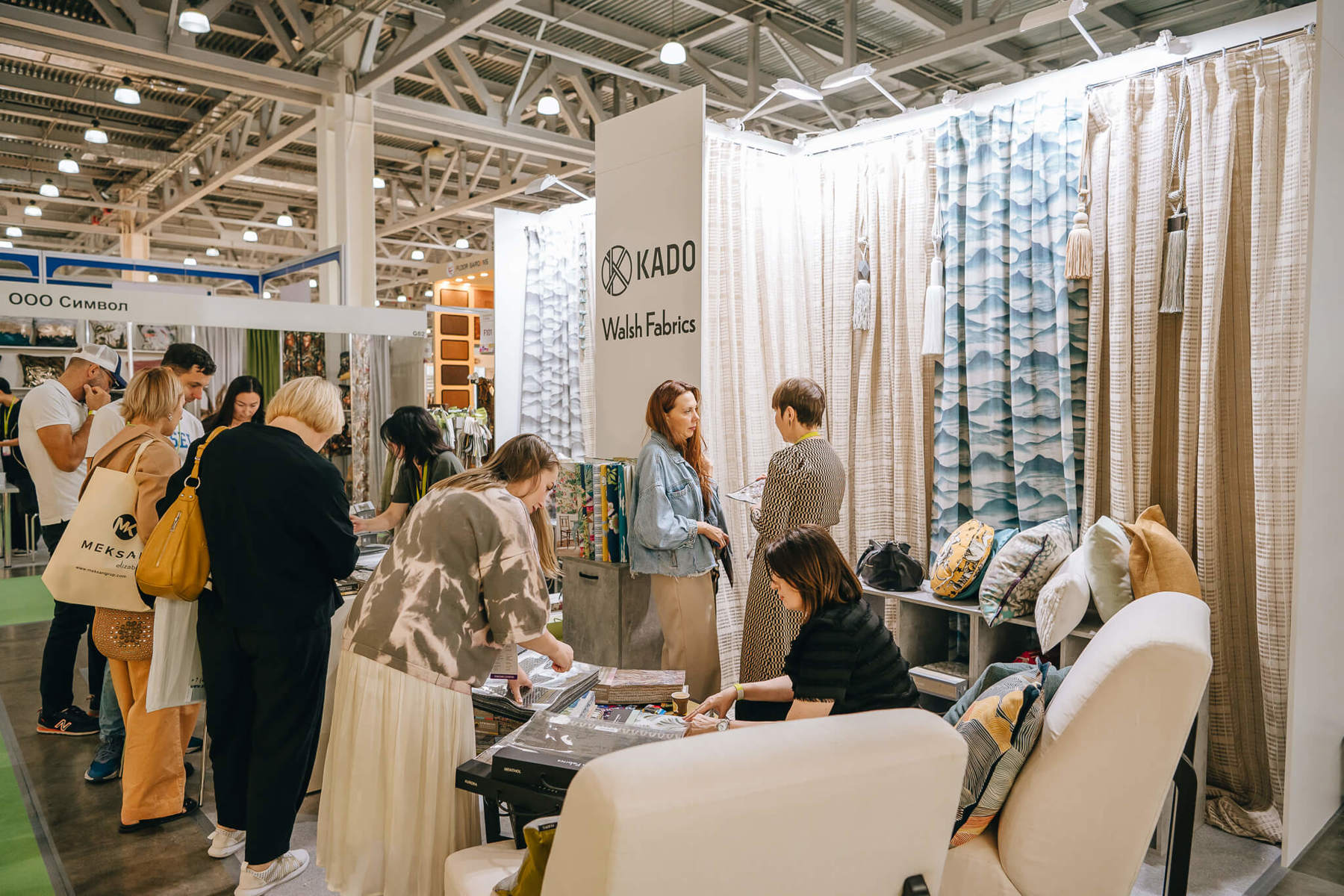 Материя вдохновения: зачем идти на HomeTextile х HomeDesign 2025