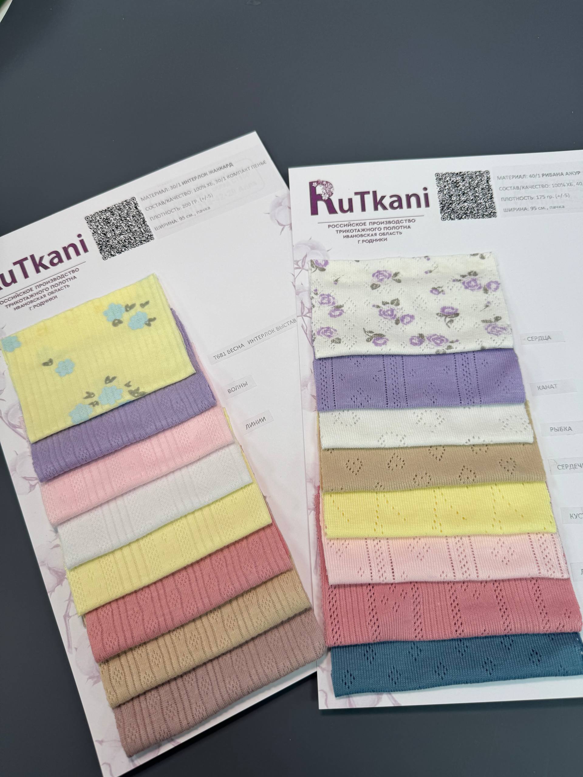 RuTkani: Надежный партнер в мире трикотажа